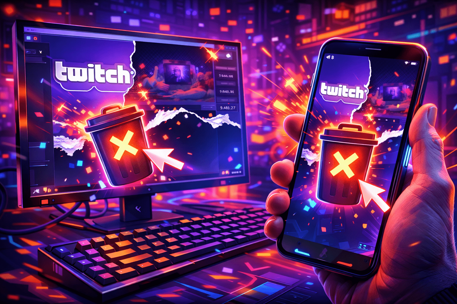 How to Delete a Stream from Twitch