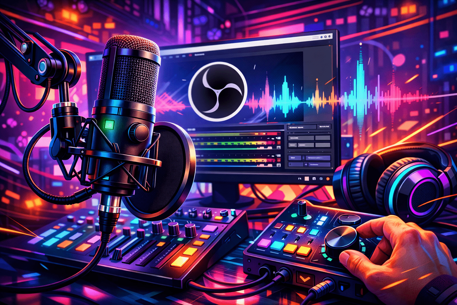 How to Configure Microphone in OBS