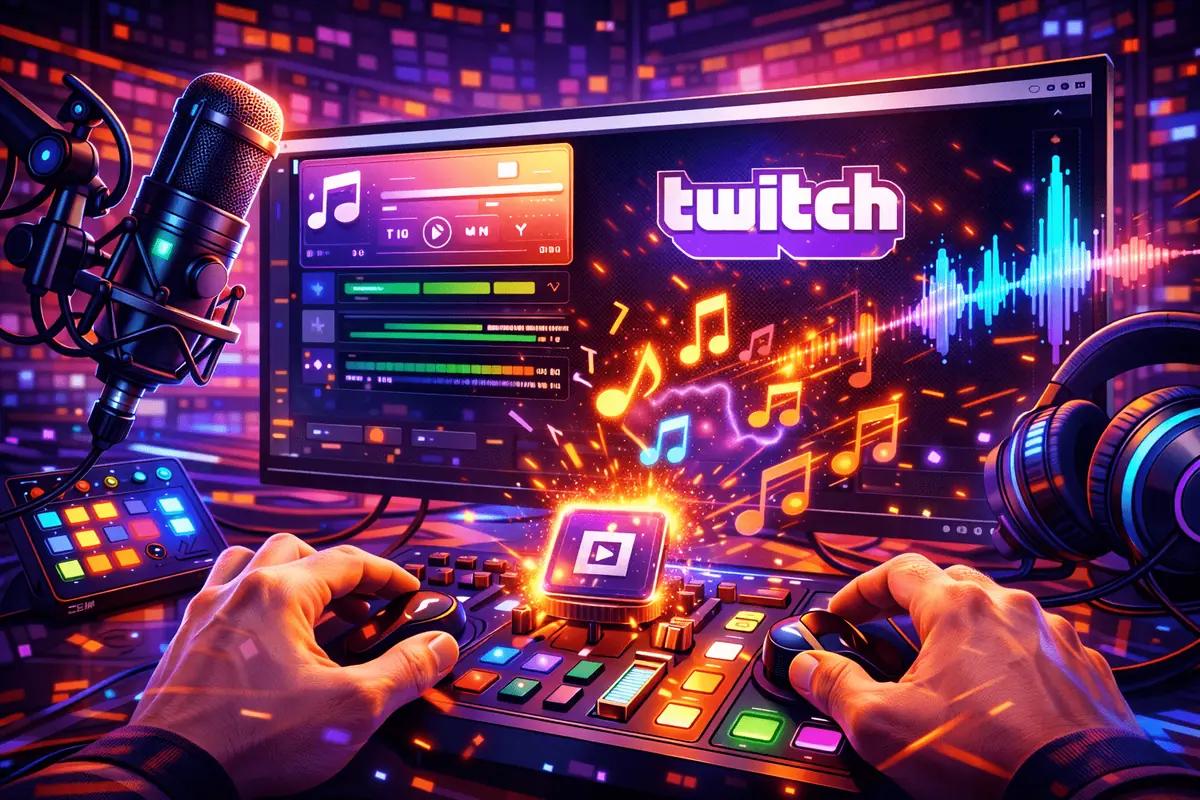 Equipment for music streaming on Twitch