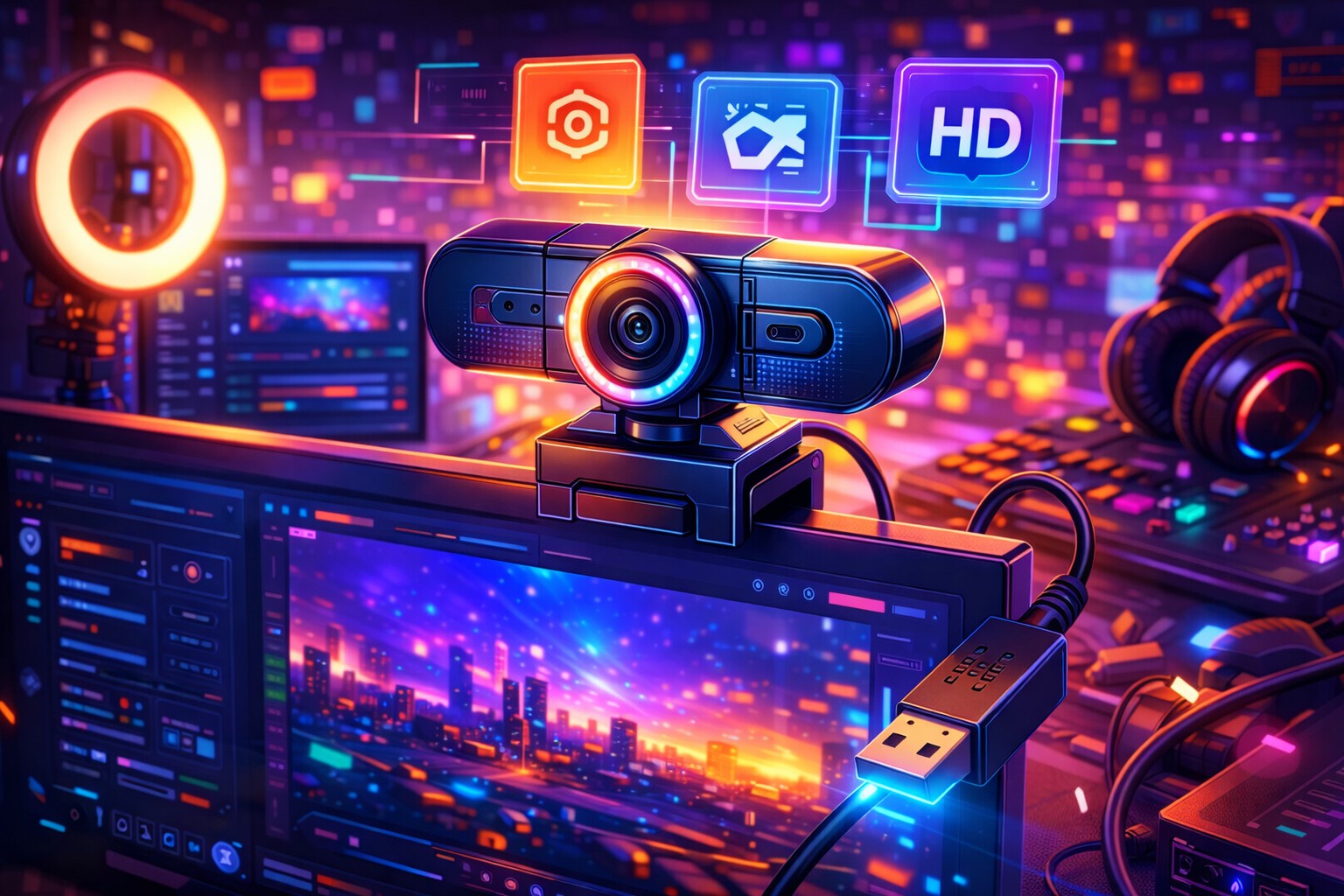 How to Set Up a Webcam in OBS