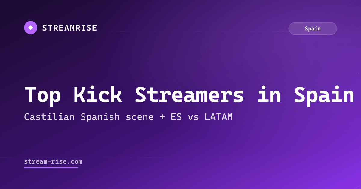 Top Kick Streamers Spain 2026 — Castilian Scene